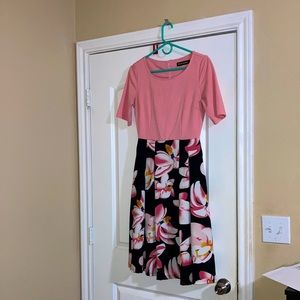 50S STYLE VINTAGE DRESS! SUPER COMFY W POCKETS!!